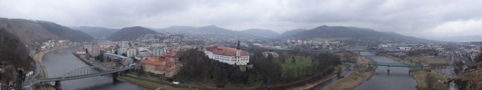 View over Decin