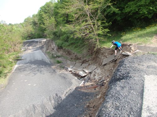Another 'vanished' road