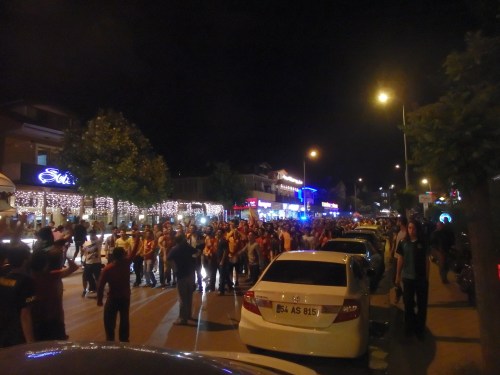 When Galatasaray won the league...