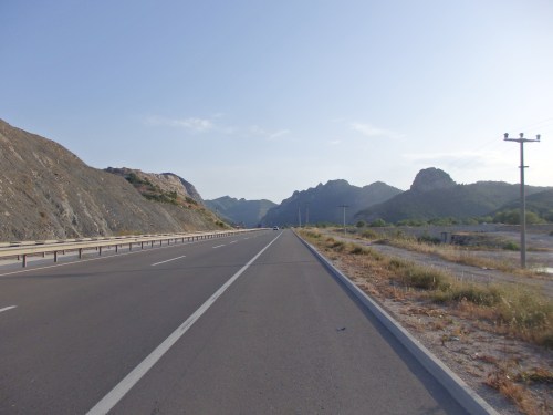 Even the motorway can be beautiful sometimes!