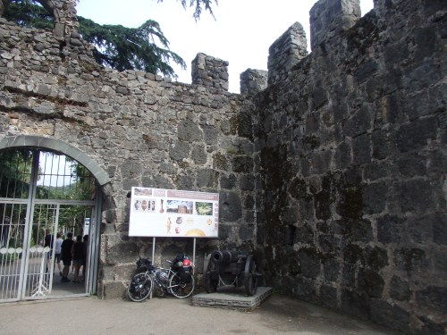 Old castle near border