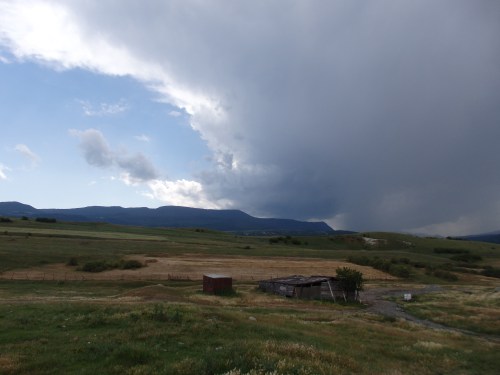 And another storm approaching...