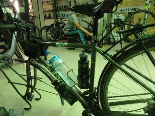 My wheel getting fixed